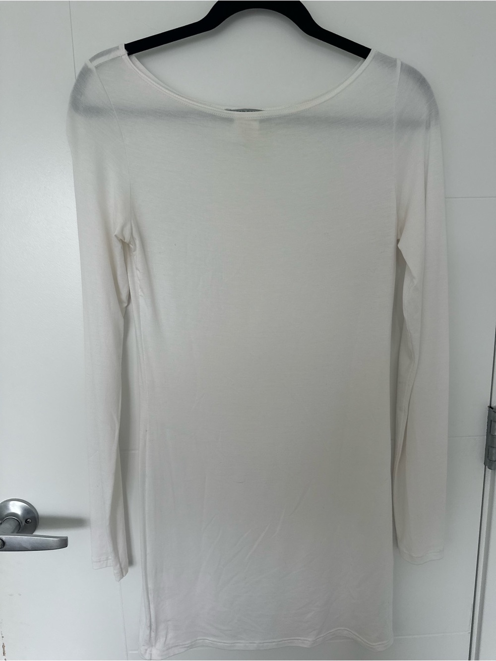 Sarah Pacini Slim Long-Sleeve Modal Dress | Made in France